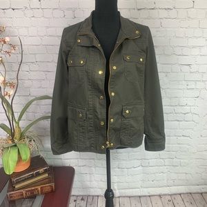 J. Crew Boyfriend Field Jacket, Large Petite